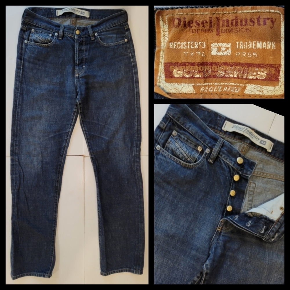 31X32 Diesel Kulter Button Fly Jeans